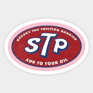 STP  - VINTAGE Sticker